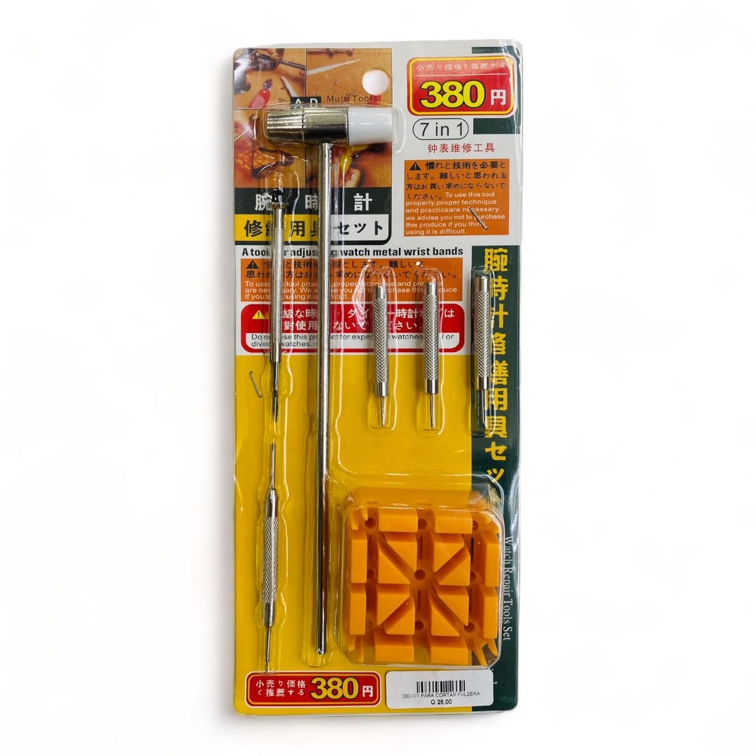 Kit para recortar correas de reloj modelo 380 accesorio para reducir tamaño de bandas