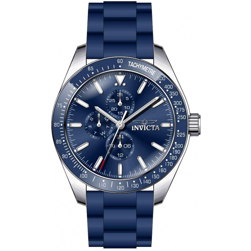 38401 Reloj Invicta Aviator Nomad para caballero pulsera de caucho