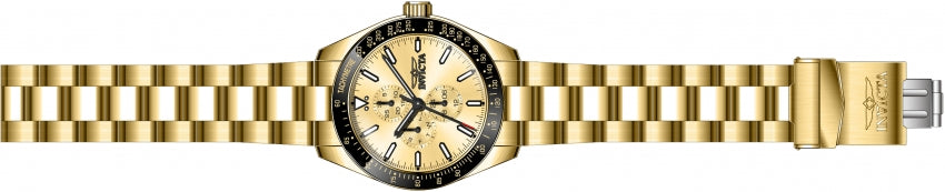 Reloj Invicta Aviator para hombre pulsera de metal 45 mm