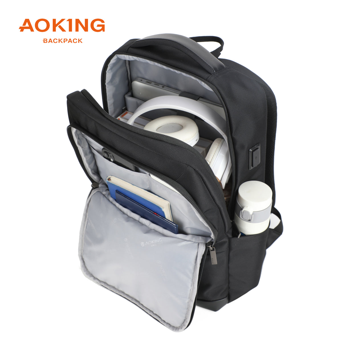SN2117 Mochila Aoking Escolar para Hombre