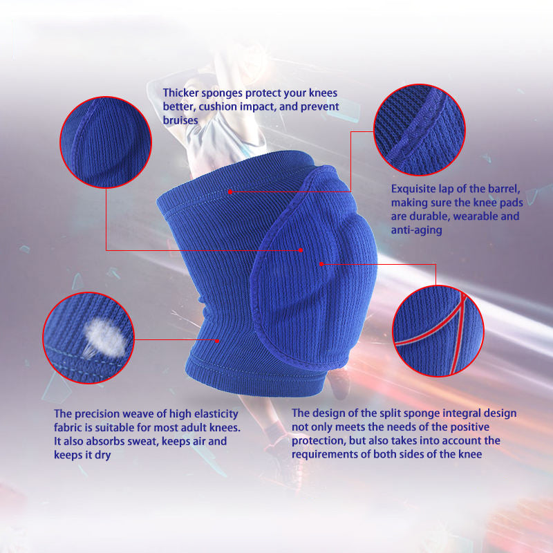 Rodilleras acolchadas de alto rendimiento color negro