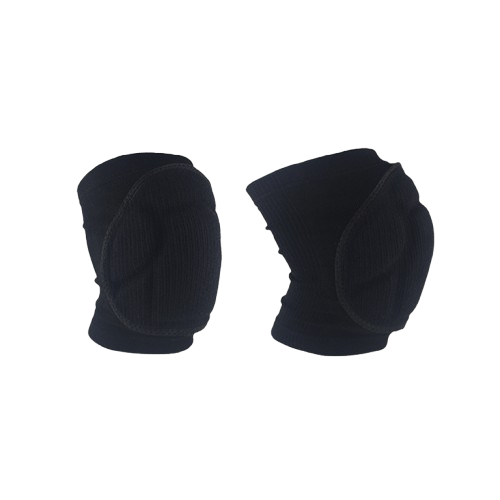 Rodilleras acolchadas de alto rendimiento color negro