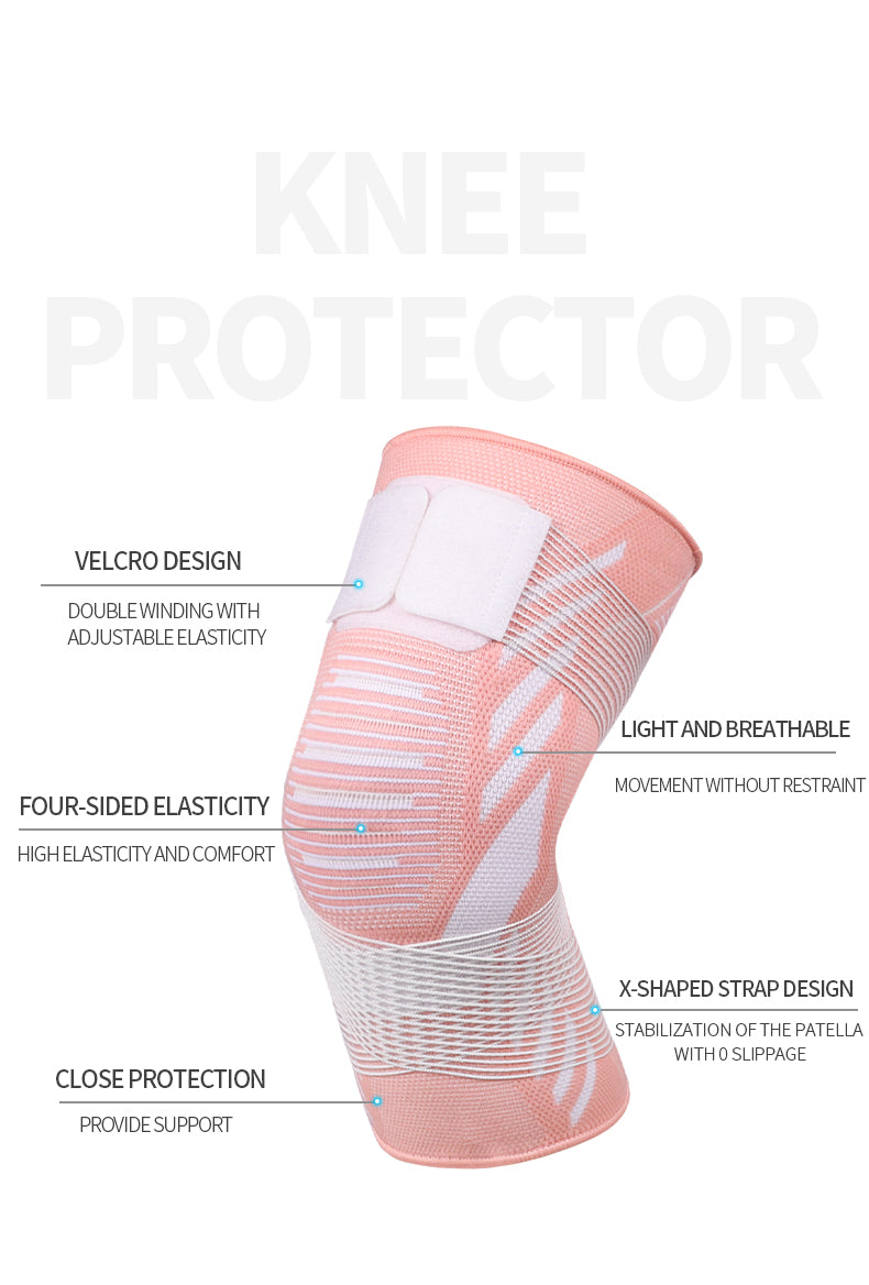 Rodillera ajustable color negro #4-0046