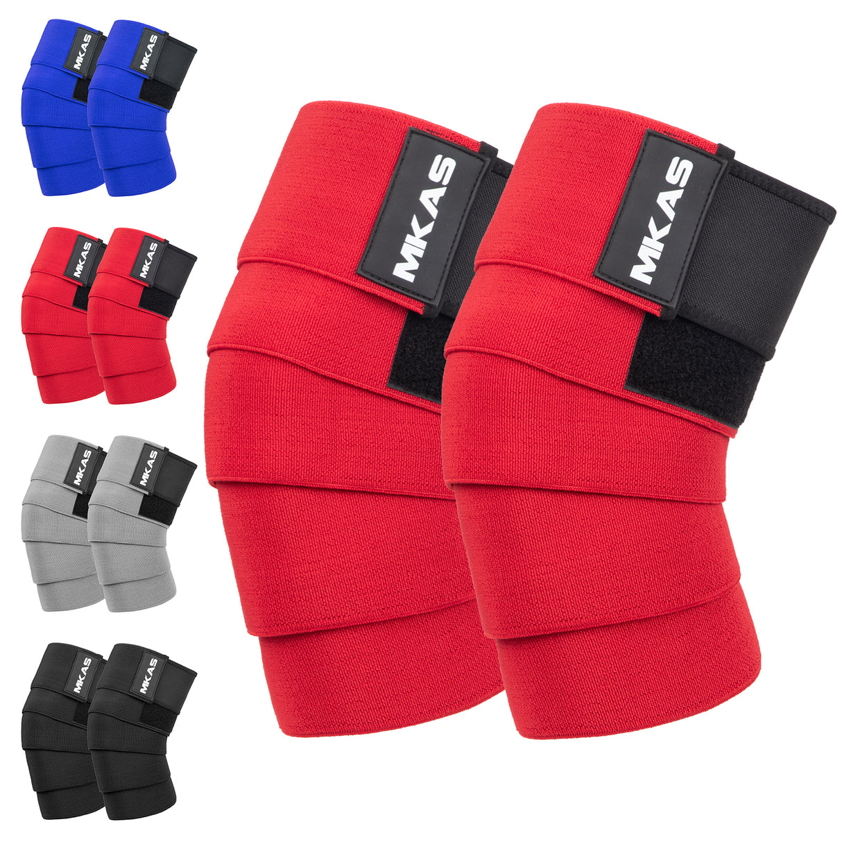 #4-0080 Soporte para rodilleras bandas para entrenamiento de Crossfit Par de rodilleras