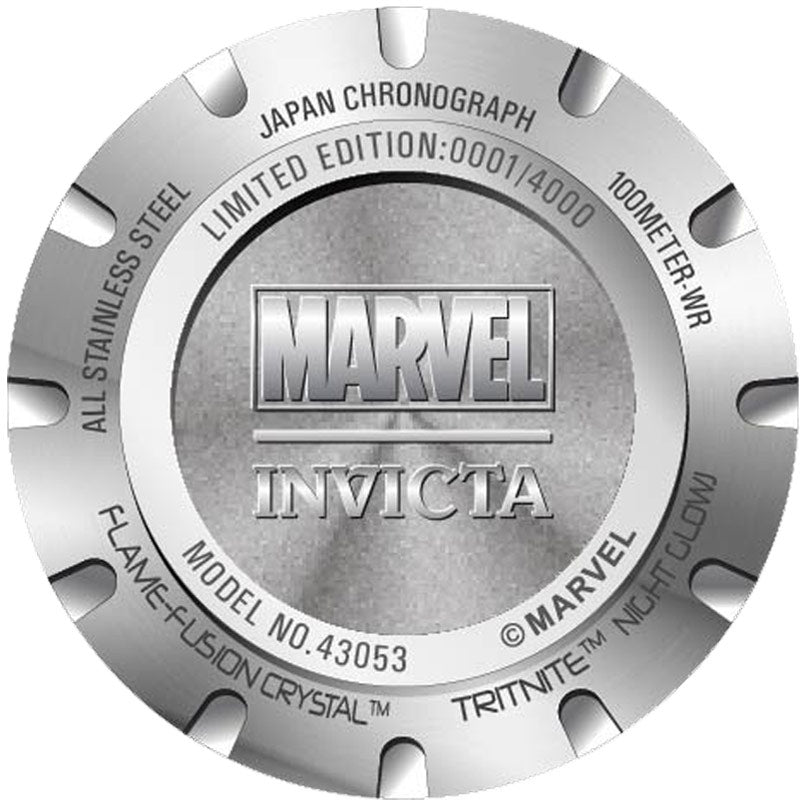 Reloj Invicta Marvel Spiderman de hombre pulsera de metal 50 mm