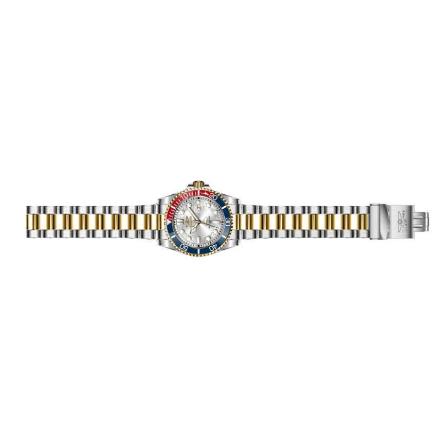 Reloj Invicta Aviator para caballero pulsera de metal 45mm