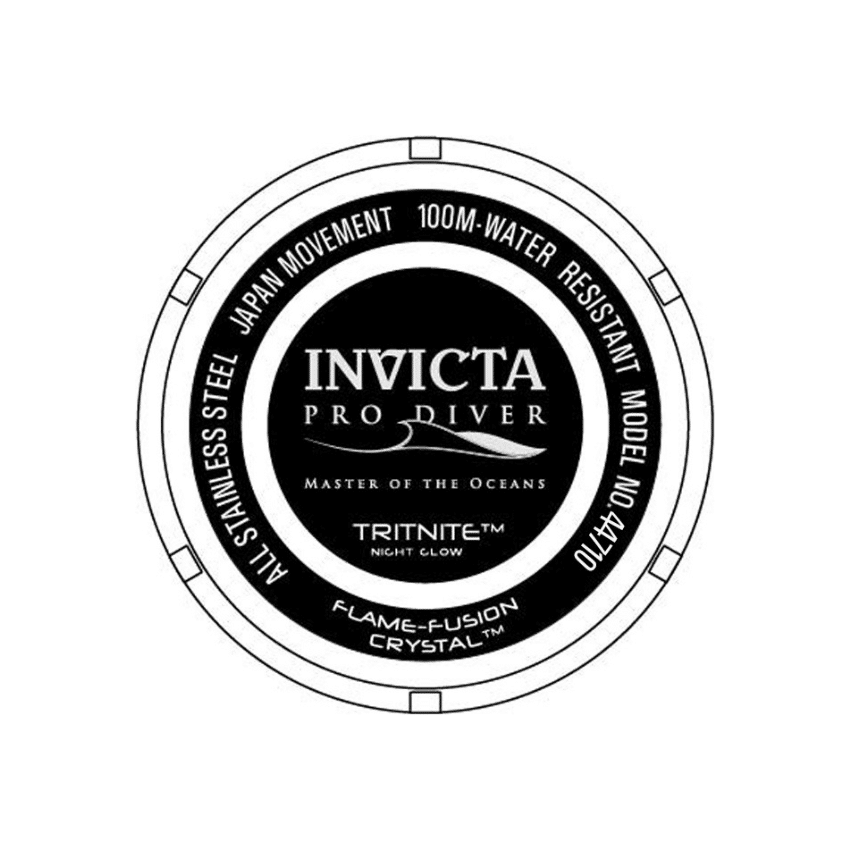 Reloj Invicta Aviator para caballero pulsera de metal 45mm