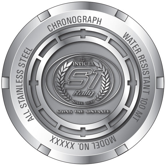 Reloj Invicta S1 Rally de hombre pulsera mesh 48 mm