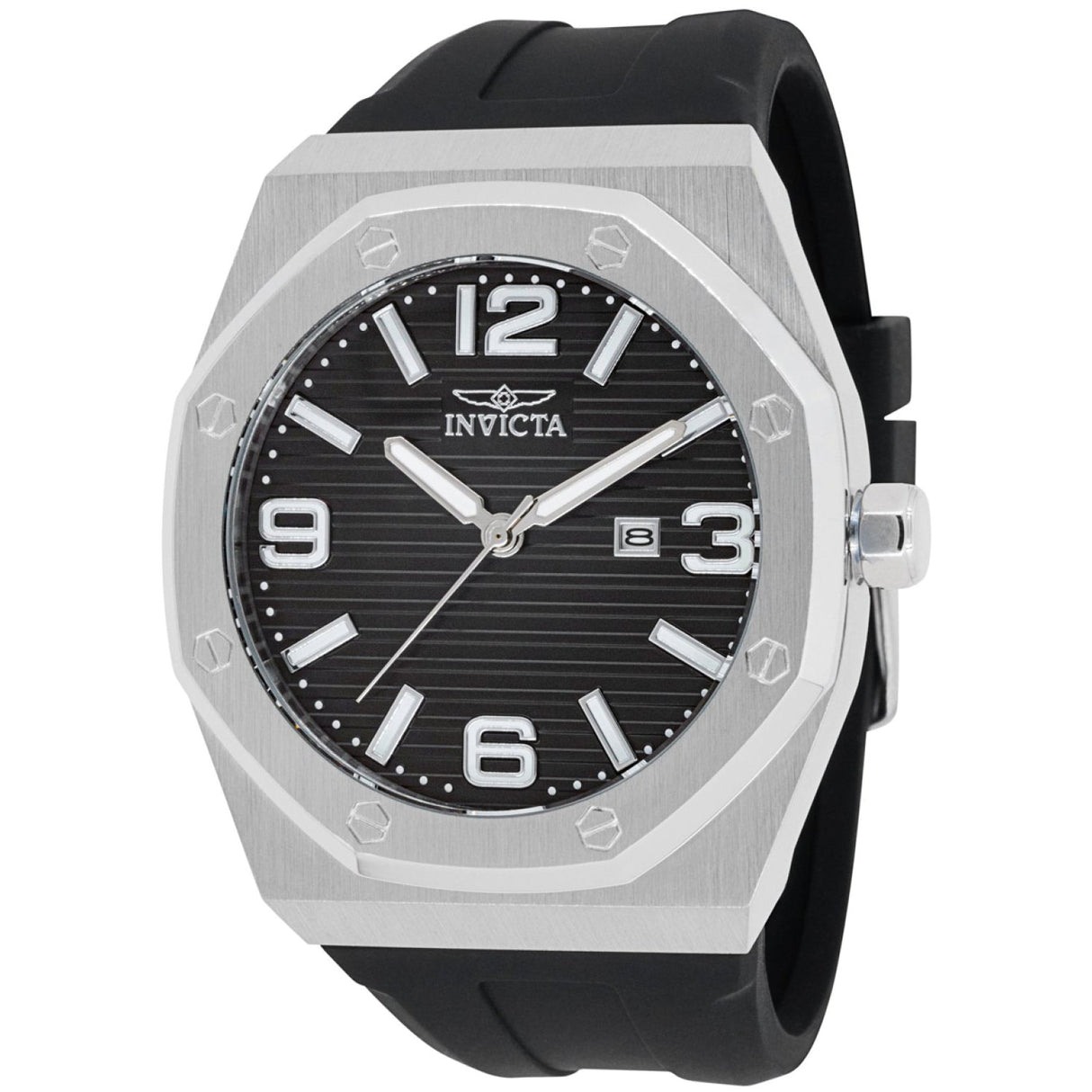 Reloj Invicta Huracan de hombre pulsera de caucho 48 mm