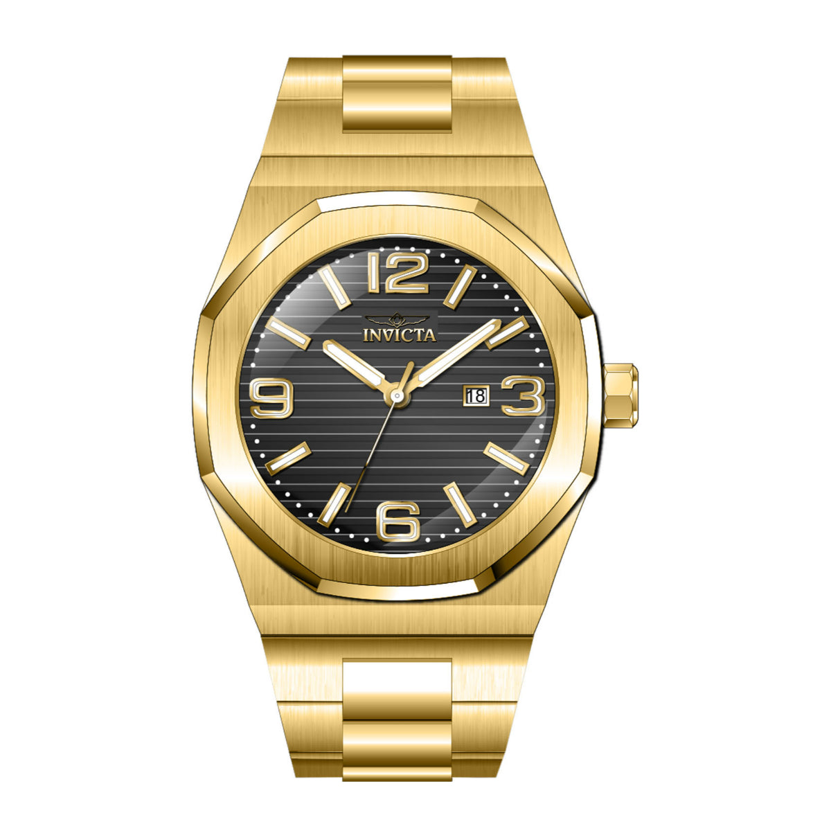 Reloj Invicta Huracan de caballero pulsera de metal 48 mm