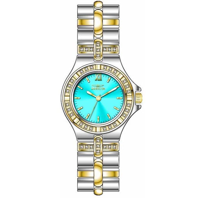 Reloj Invicta Wildflower para dama pulsera de metal 22 mm
