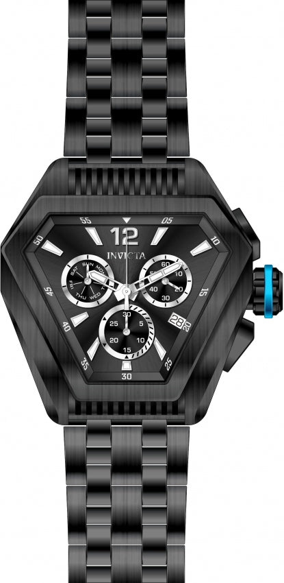 Reloj Invicta Speedway de hombre correa de metal forma triangular 53 mm