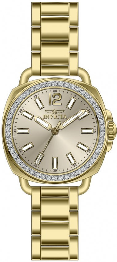 Reloj Invicta Winldflower de mujer pulsera de metal 32 mm