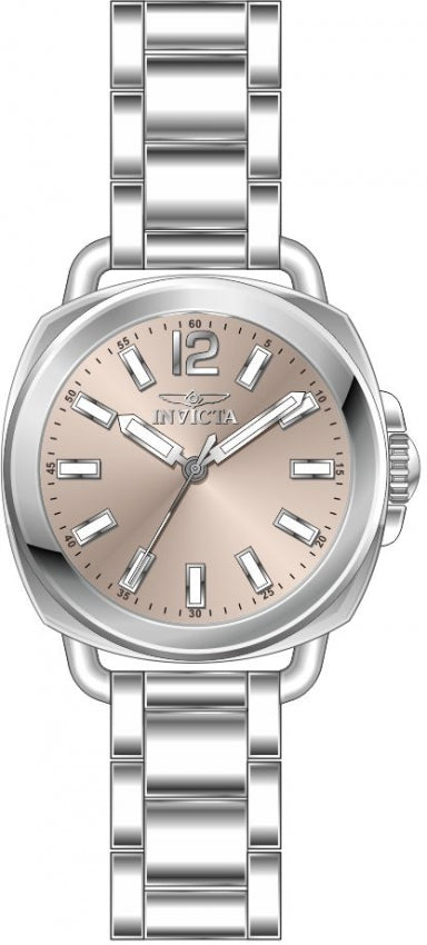 Reloj Invicta Wildflower de dama banda de metal 32 mm