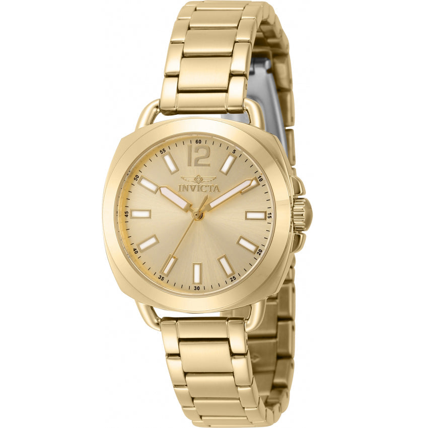 Reloj Invicta Wildflower de dama banda de metal 32 mm