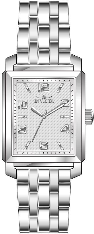 Reloj Invicta Vintage de dama pulsera de metal 25 mm