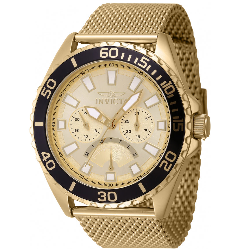 Reloj Invicta Pro diver para caballero pulsera mesh 46 mm