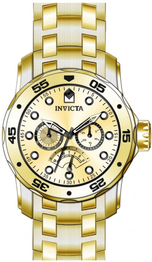 Reloj Invicta Pro Diver de hombre pulsera de metal 48 mm