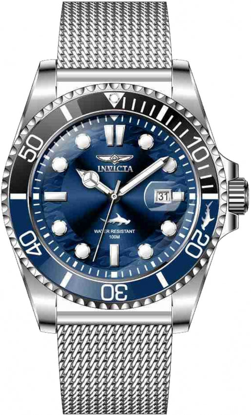 Reloj Invicta Pro Diver de caballero pulsera mesh 43 mm
