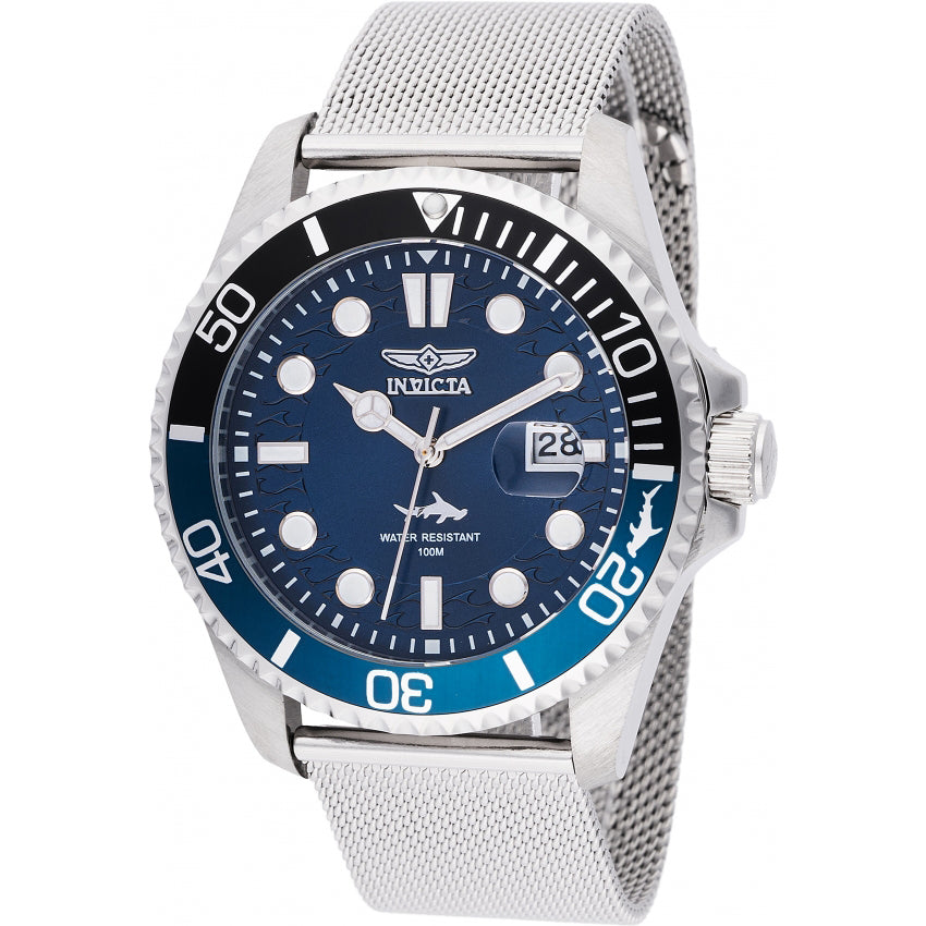 Reloj Invicta Pro Diver de caballero pulsera mesh 43 mm