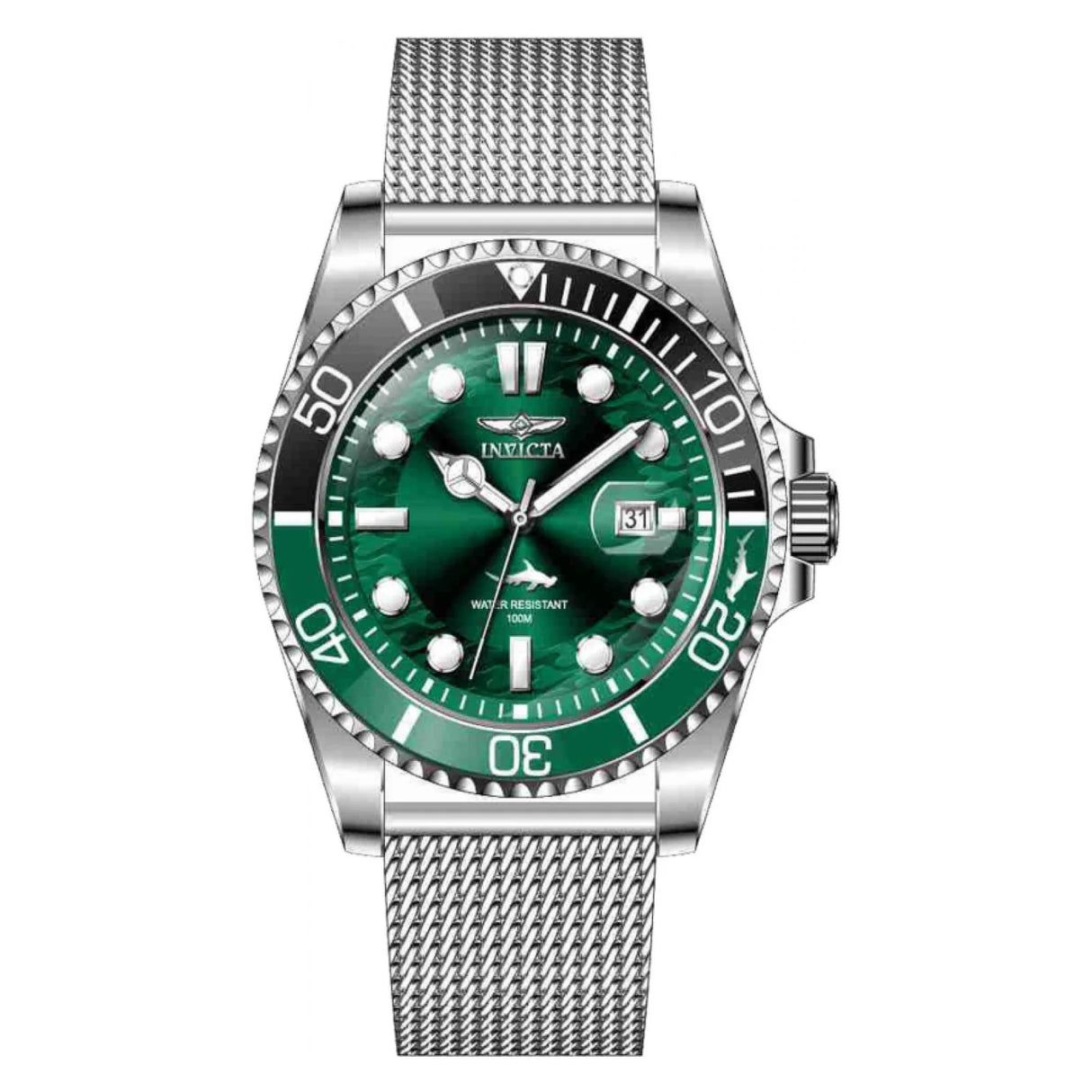 Reloj Invicta Pro Diver de caballero pulsera mesh 43 mm