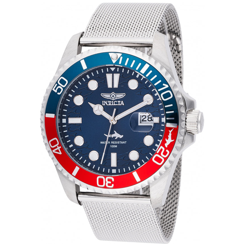 Reloj Invicta Pro Diver de caballero pulsera mesh 43 mm