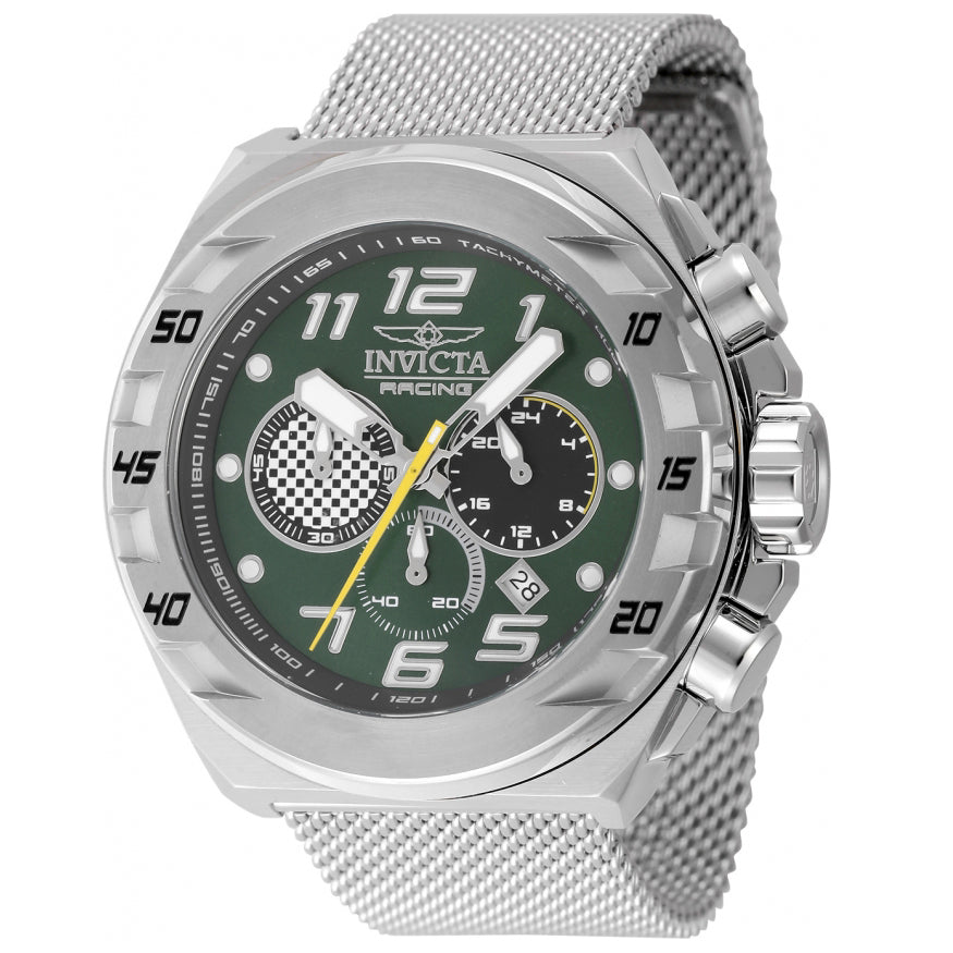 Reloj Invicta Racing para caballero pulsera mesh 48 mm