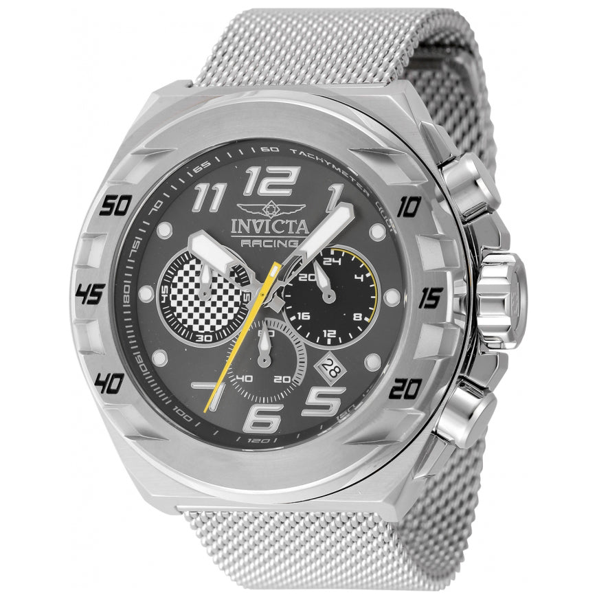 Reloj Invicta Racing para caballero pulsera mesh 48 mm