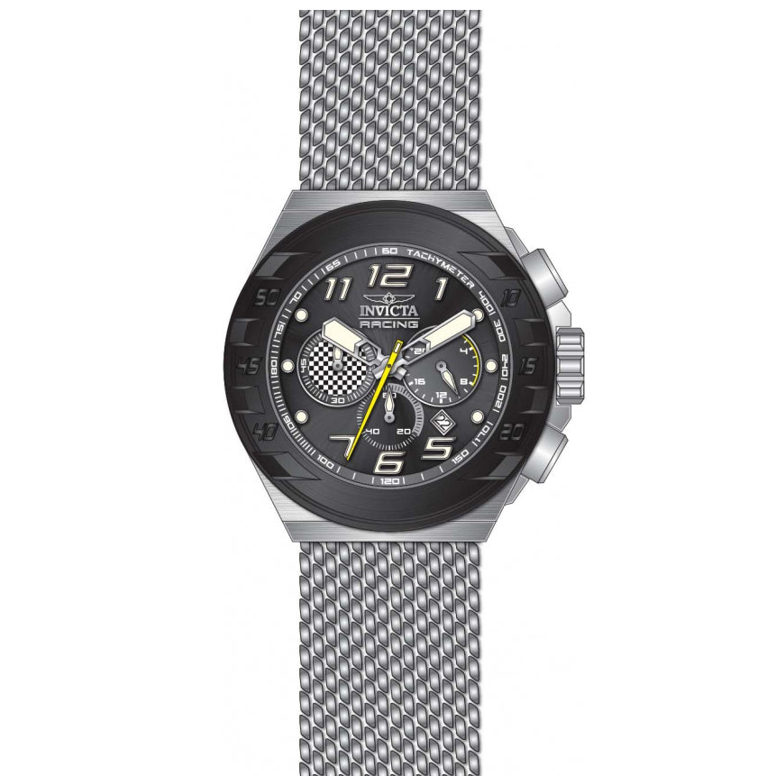Reloj Invicta Racing para caballero pulsera mesh 48 mm