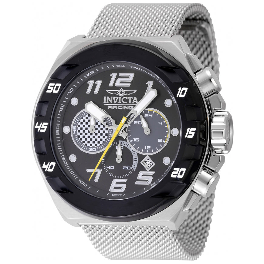 Reloj Invicta Racing para caballero pulsera mesh 48 mm