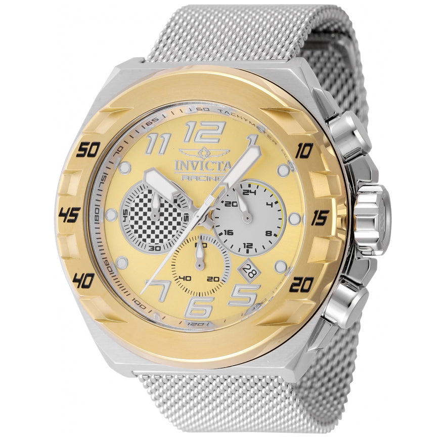 Reloj Invicta Racing para caballero pulsera mesh 48 mm