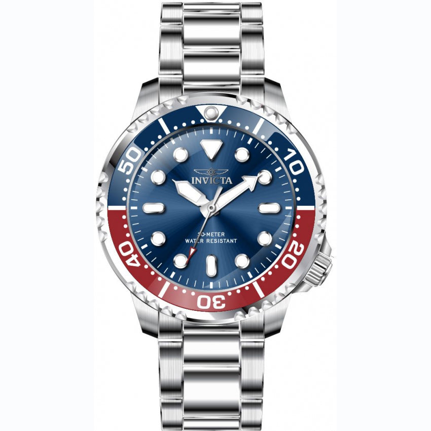 Reloj INVICTA Pro Diver para caballero pulsera de metal doble color 48 mm
