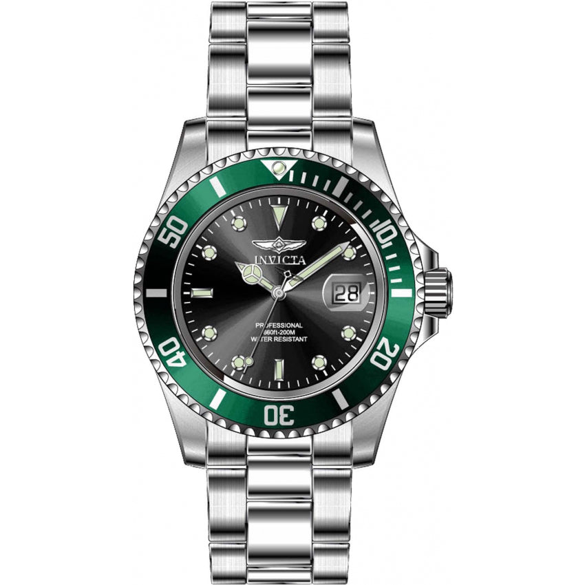 Reloj Invicta Pro Diver para caballero pulsera de metal 40 mm