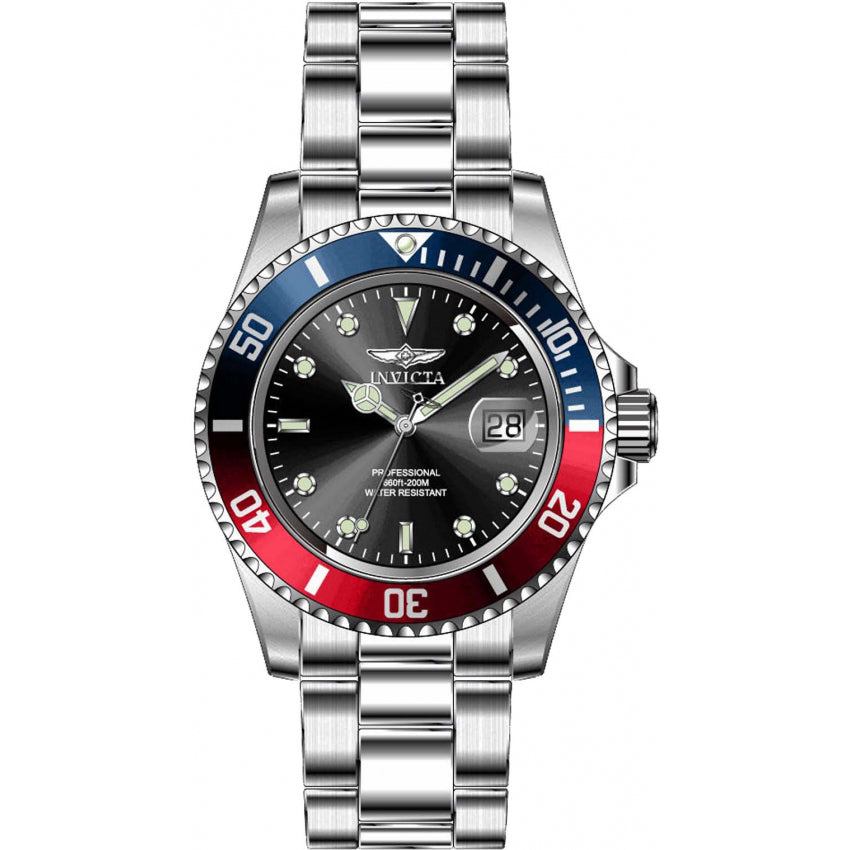 Reloj Invicta Pro Diver para caballero pulsera de metal 40 mm