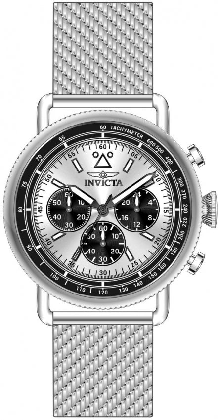 Reloj Invicta Speedway Zager de hombre correa mesh 44 mm