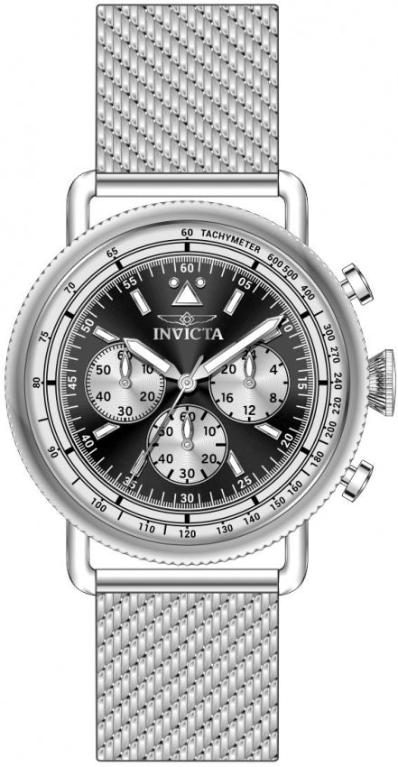 Reloj Invicta Speedway Zager de hombre correa mesh 44 mm