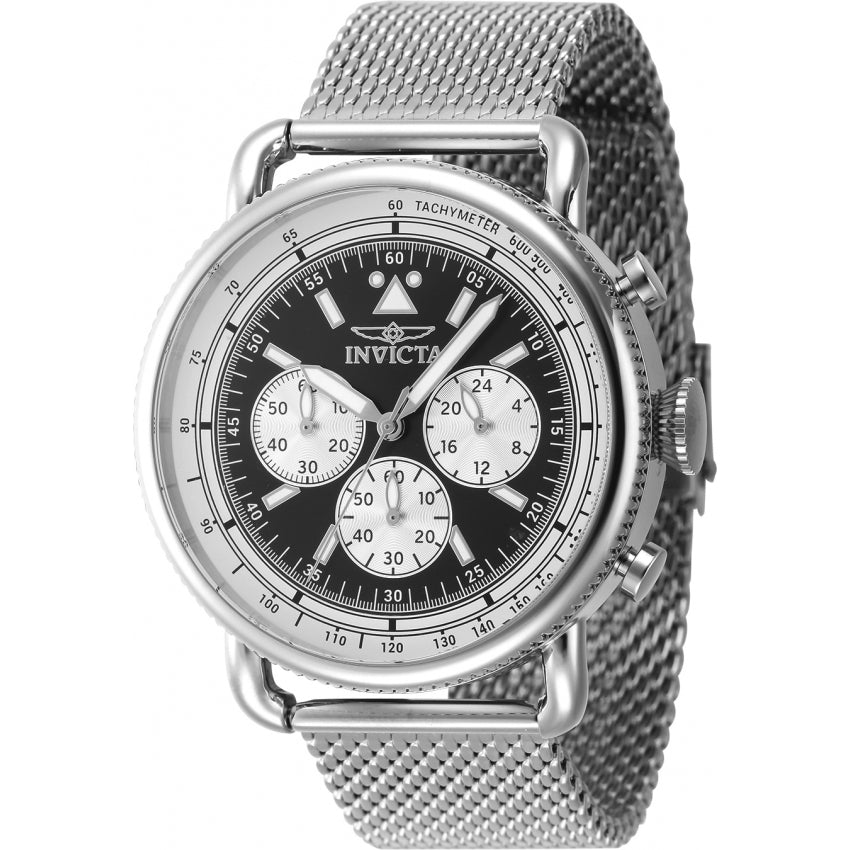 Reloj Invicta Speedway Zager de hombre correa mesh 44 mm