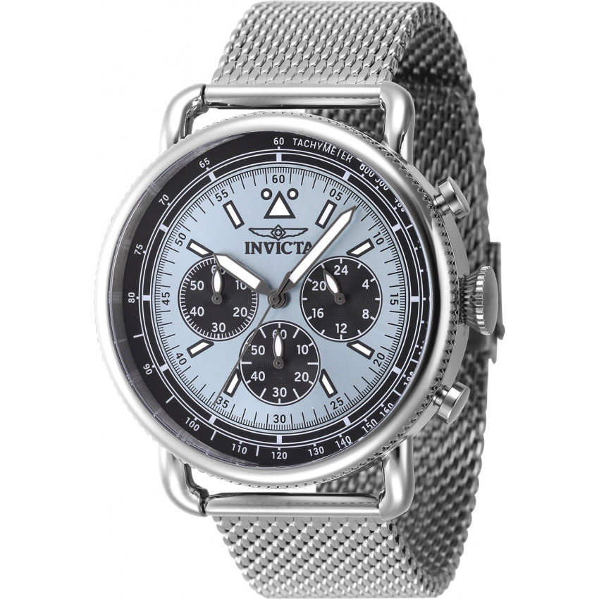 Reloj Invicta Speedway Zager de hombre correa mesh 44 mm