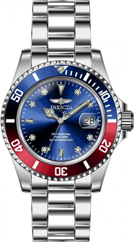 Reloj Invicta Pro Diver para caballero pulsera de metal 40 mm