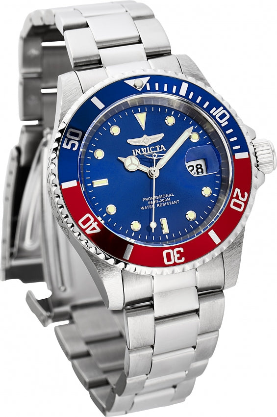 Reloj Invicta Pro Diver para caballero pulsera de metal 40 mm