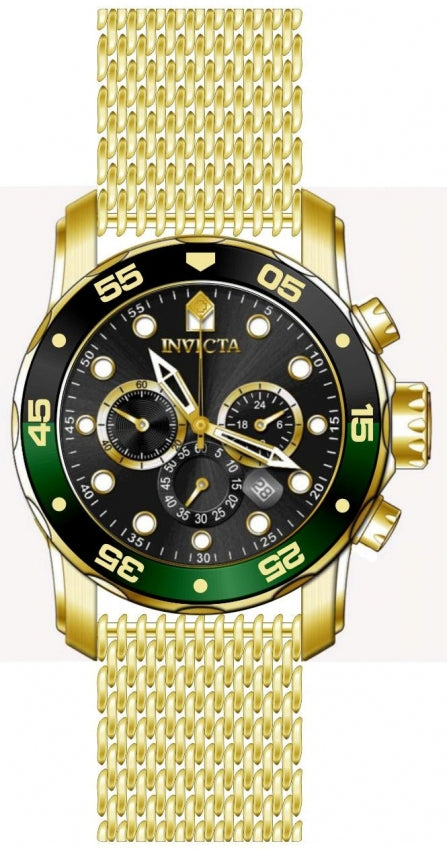 Reloj Invicta Pro Diver de hombre pulsera mesh 48 mm