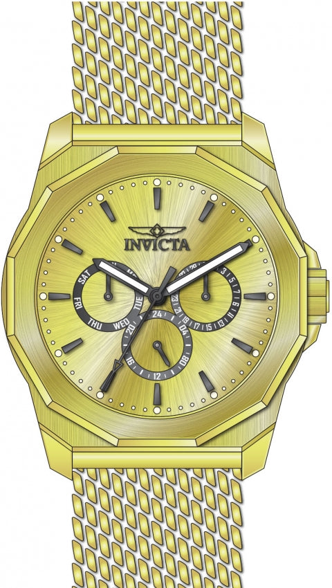 Reloj Invicta Specialty Store Unisex correa mesh 44 mm