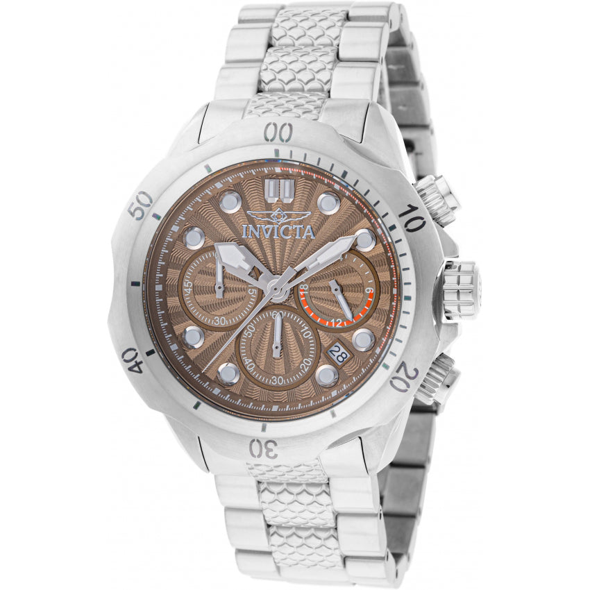 Reloj Invicta Venom de caballero pulsera de metal 45 mm