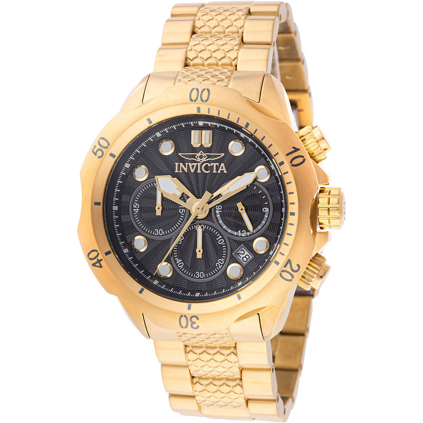 Reloj Invicta Venom de hombre pulsera de metal 45 mm