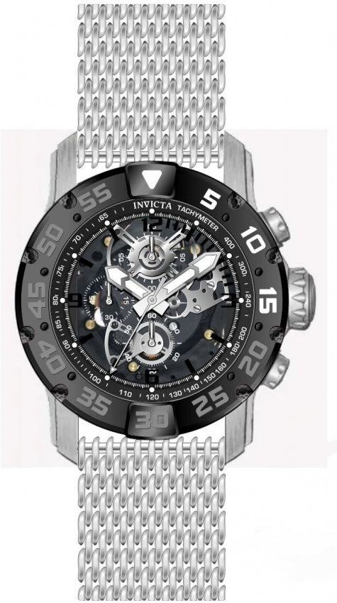 Reloj Invicta Racing para hombre pulsera mesh 48 mm