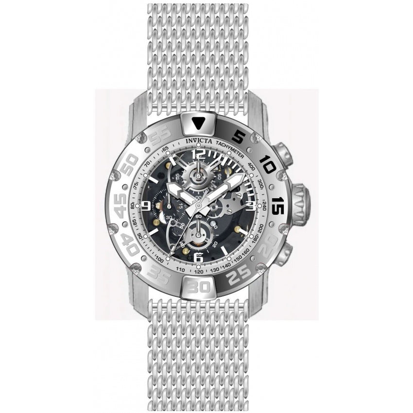 Reloj Invicta Racing para hombre pulsera mesh 48 mm