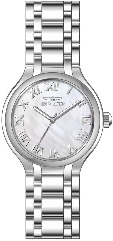Reloj Invicta Wildflower de dama banda de metal 32 mm