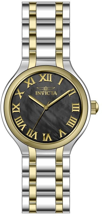Reloj Invicta Wildflower de dama banda de metal 32 mm