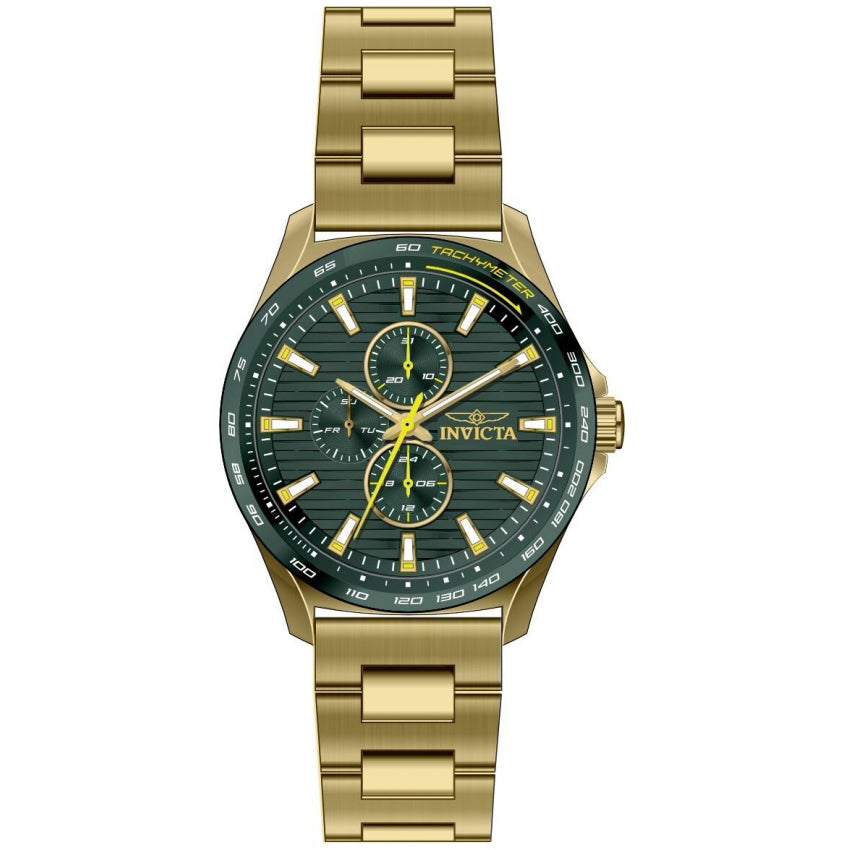 Reloj Invicta Racing para caballero pulsera de metal 44 mm