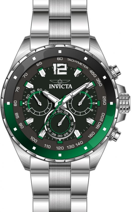 Reloj Invicta Speedway de hombre pulsera de metal 44mm